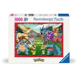 Ravensburger Puzzle 12000628 - Pokémon Kräftemessen - 1000 Teile Pokémon Puzzle für Erwachsene und Kinder ab 14 Jahren