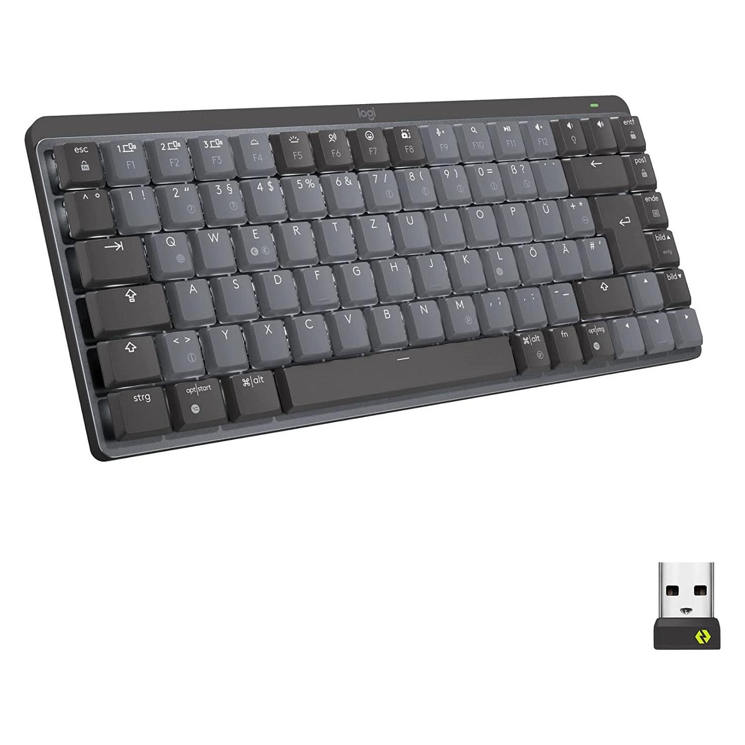 Logitech MX Mechanical Mini (DE, Kabellos) (920-010772)