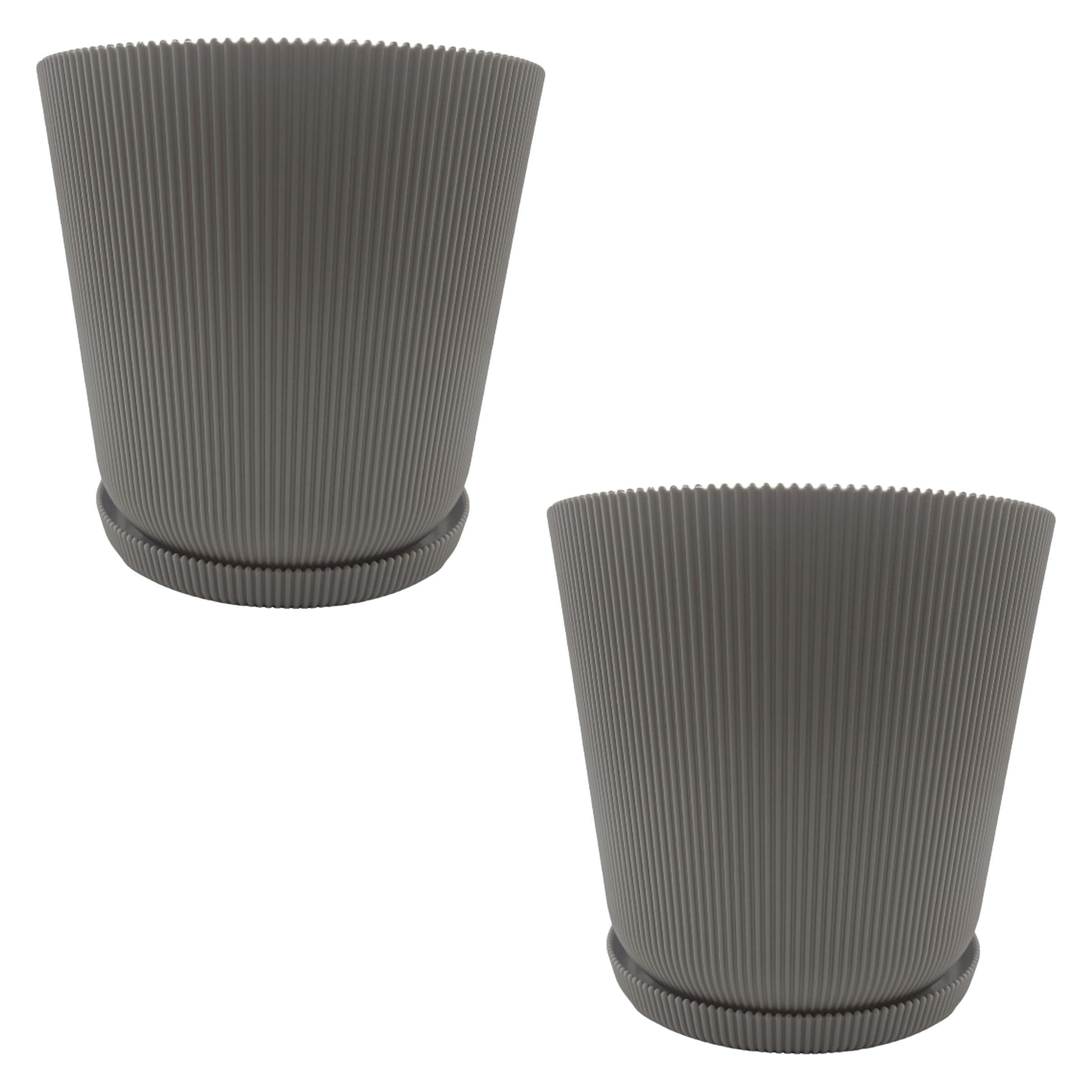 Relaxdays Blumentopf Set (20 x 20 cm) (4052025851170)