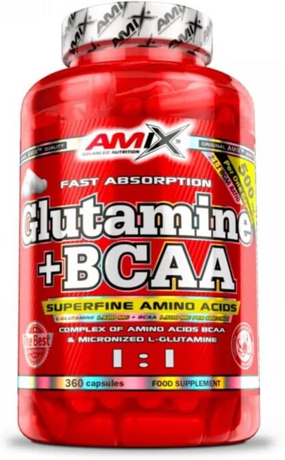 Amix Nutrition GLUTAMINA + BCAA 360 Cáps