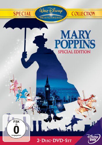 Robert Stevenson - Mary Poppins [Special Edition] [2 DVDs] - Preis vom 17.10.2026 19:25:27 h