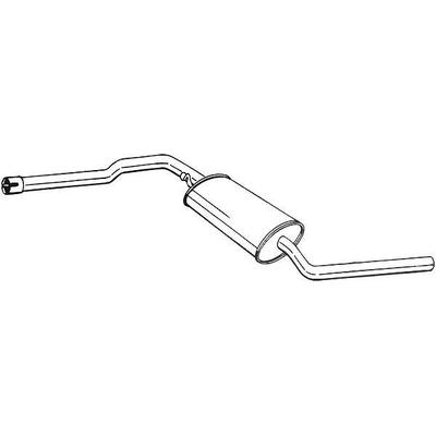 Bosal Mittelschalldämpfer [Hersteller-Nr. 288-229] für VW