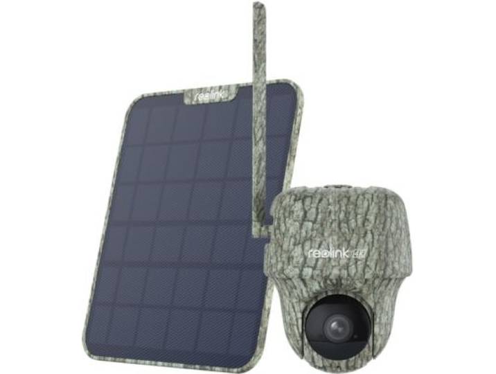 Reolink - Caméra De Surveillance G450 Gris + Panneau Solaire