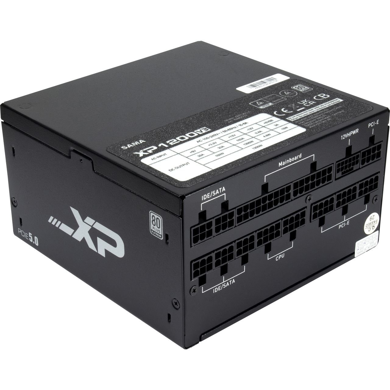 1200 Watt Inter-Tech Sama XPH-1200A Modular 80+ Platinum