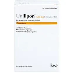 Unilipon 600 mg 30 St