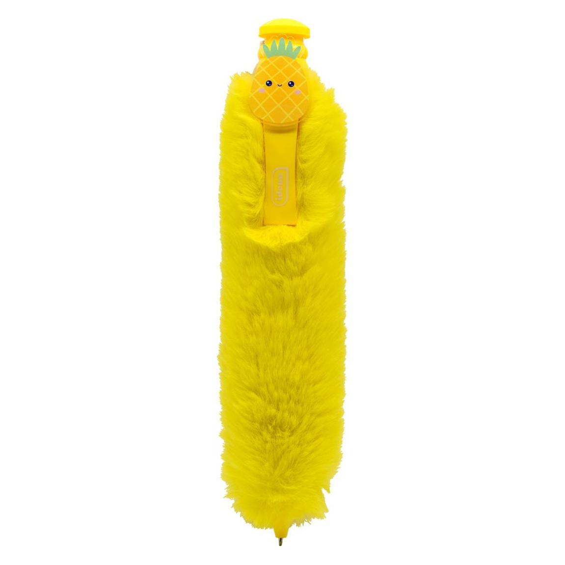 Idena Kugelschreiber Fluffy gelb (1x) (58130593)