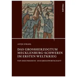 Das Grossherzogtum Mecklenburg-Schwerin im Ersten Weltkrieg, Fachbücher von Antje Strahl