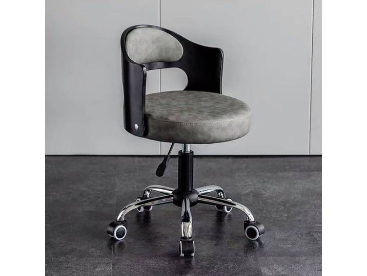 Chaise de bureau pivotante en cuir de luxe chaise de bureau réglable moderne avec roues chaise de travail de bureau à domicile ergonomique