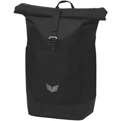 erima Rolltop Rucksack schwarz
