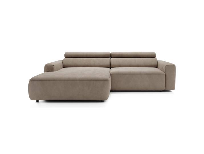 Ecksofa mit elektrischem Auszug Fando, L-förmig, linksseitig,
