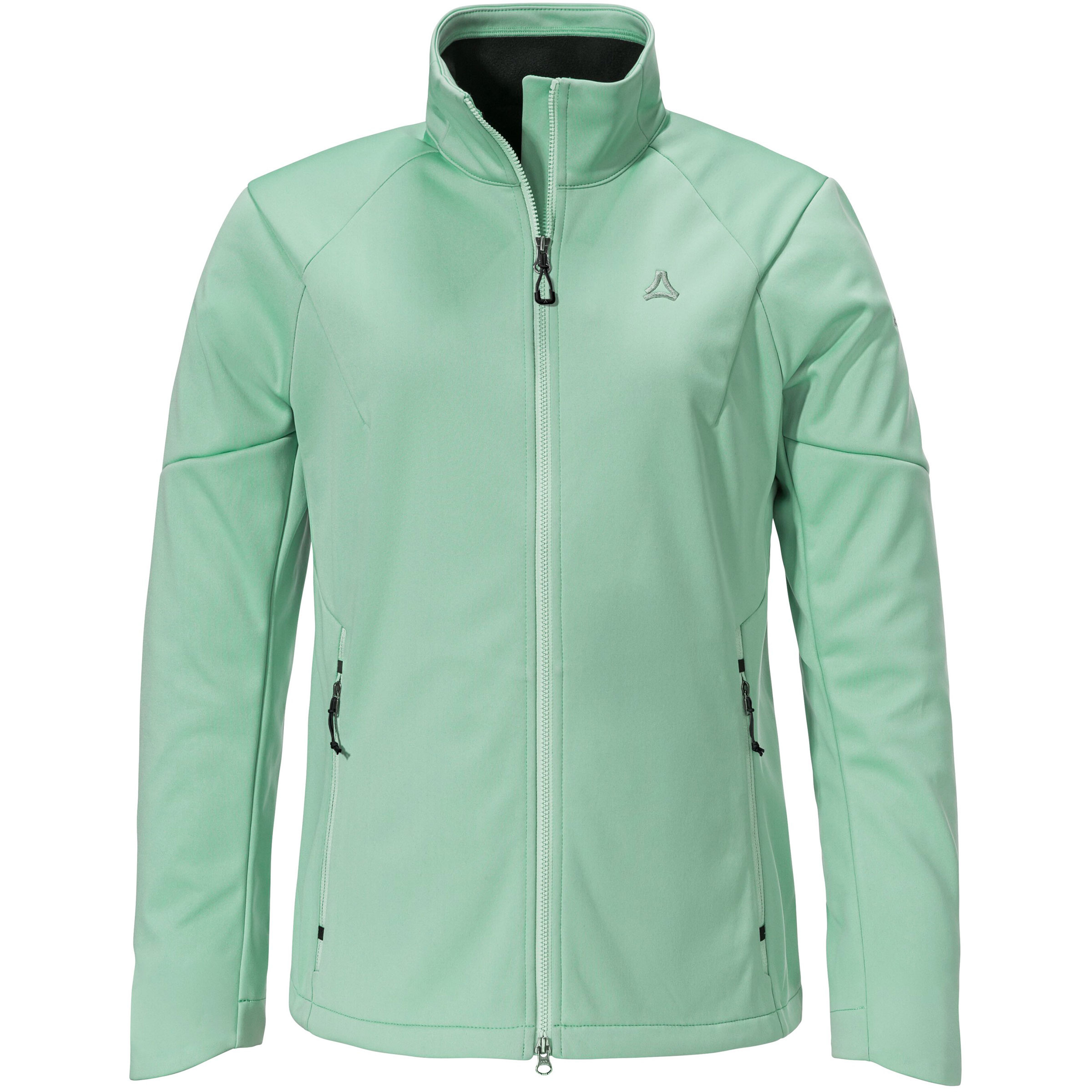 Schöffel Style Fracon Softshell Damen Softshelljacke gruen Größe 4XL Trekking Isolierend Wasserabweisend