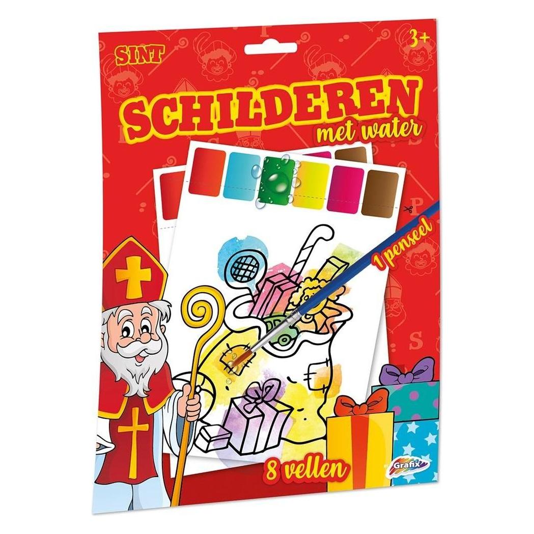 Grafix Malen mit Wasser Sinterklaas (21536417)