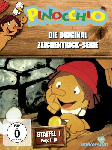 Pinocchio - Die Original Zeichentrick-Serie, Staffel 1, Folge 01-18 [3 DVDs] - Preis vom 05.10.2026 03:47:11 h