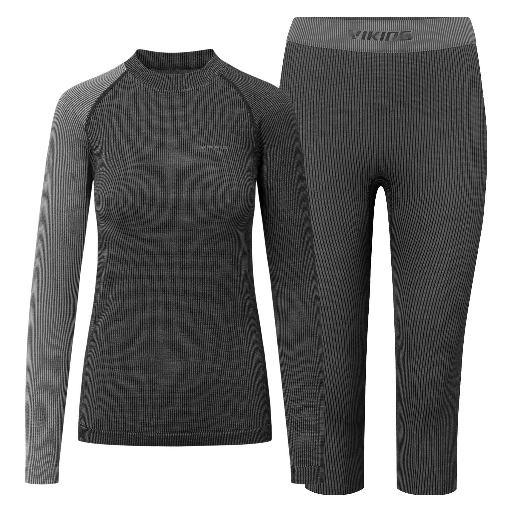 Viking Mounti Damen-Unterwäsche-Set 3/4 Merino (XL) (500/27/7080/0800)