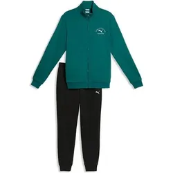 PUMA Herren Sportanzug Class Suit TR, Größe L in Grün Grün