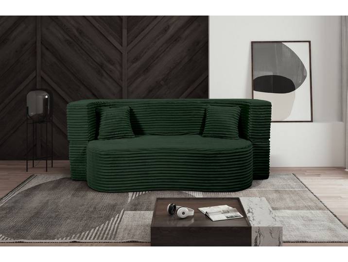 storez24 Sofa Flipper, Zierkissen mit Reißverschluss, Schlaffunktion, bequem