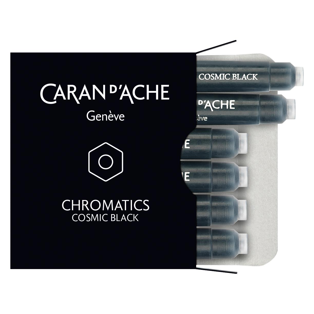 Caran d'Ache Chromatics Tintenpatronen (Schwarz, 6 Stk.) (8021.009)