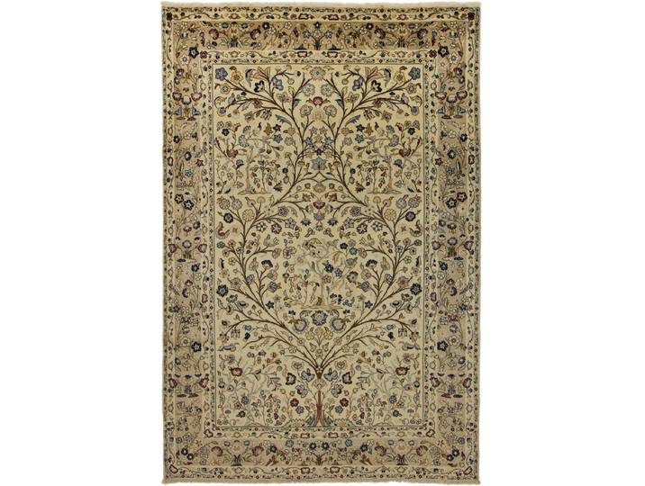 Yazd Teppich 206x306 Handgeknüpft Orientteppich Perserteppich Wolle