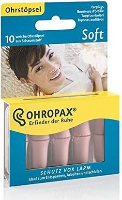 OHROPAX Soft Earplugs 10 pcs