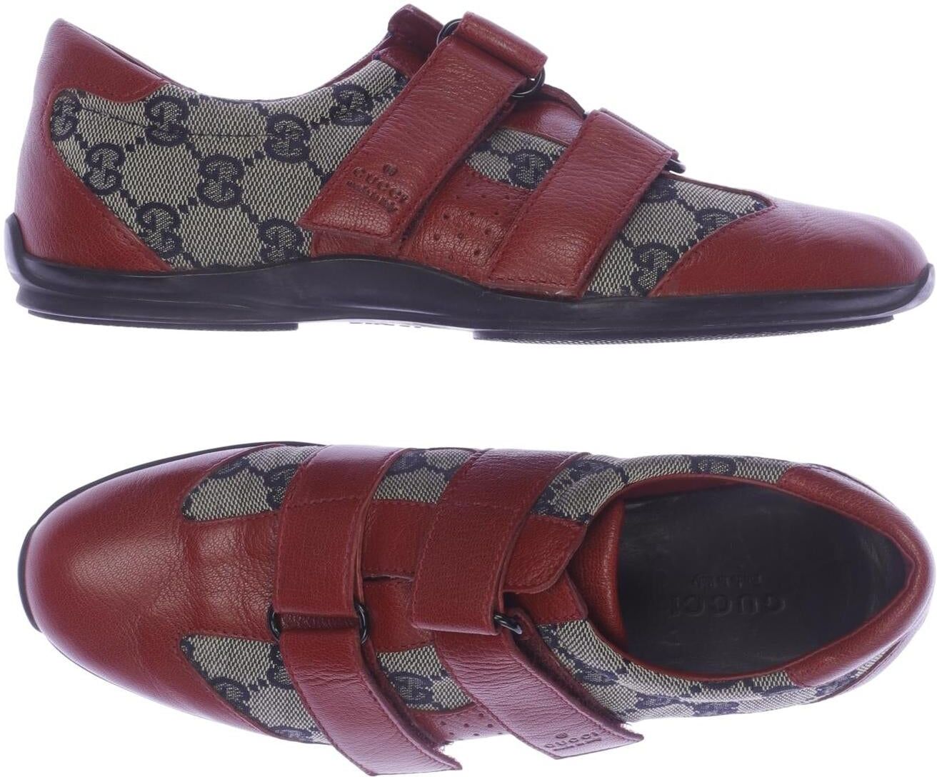 Gucci Damen Sneaker, Rot, Gr. EU 35, Leder - Second Hand