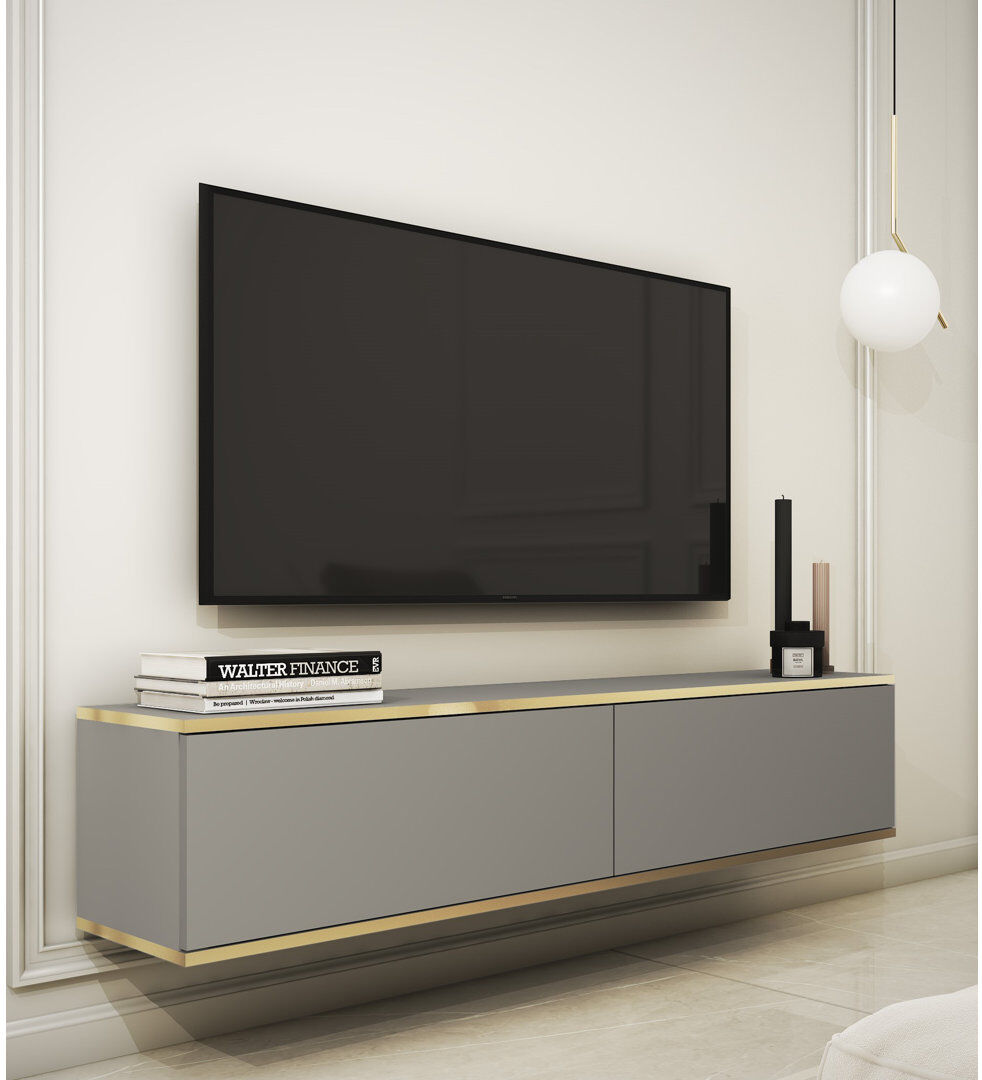 Fairmont Park Bardonia TV Stand for TVs up to 48" Grey 48"
