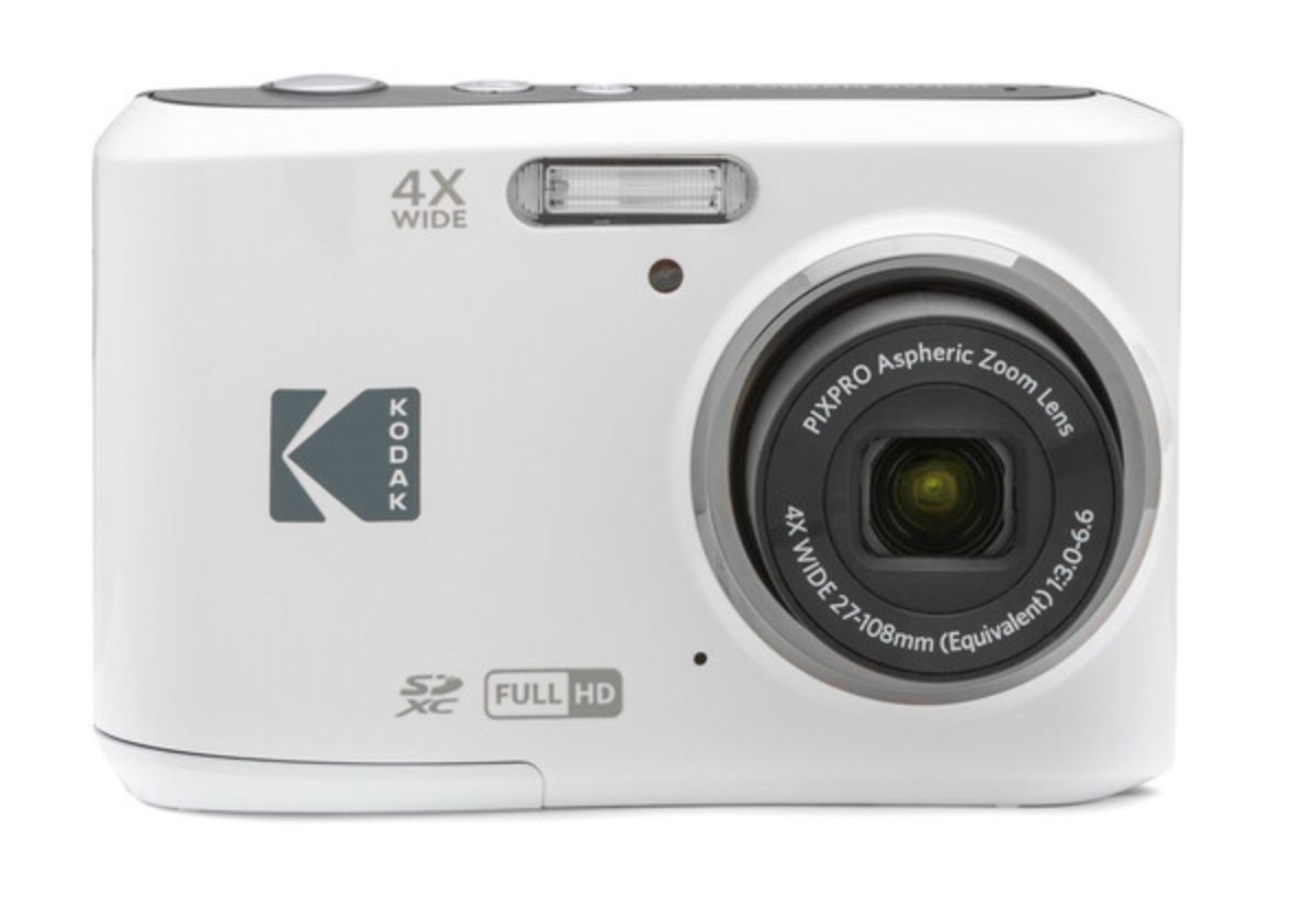 Kodak Pixpro FZ45 Kompaktkamera 4x Opt. Zoom (Weiß) FZ45WH