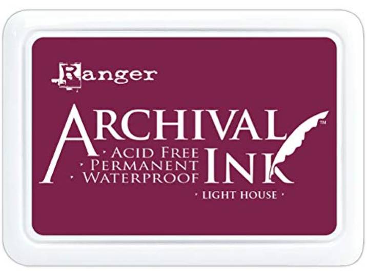 RANGER INDUSTRIES Ranger-Archival Inktpads-Licht Huis, 2 x 3