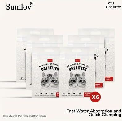 Uplift Treasures Natural Tofu Cat Litter With Odor Control Natural Tofu Cat Litter With Odor Control