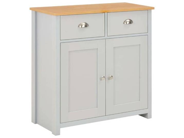 SALE 2025 Meuble bas bahut vaisselier - Buffet Gris 79x35x81 cm 26 35 Kg 4004