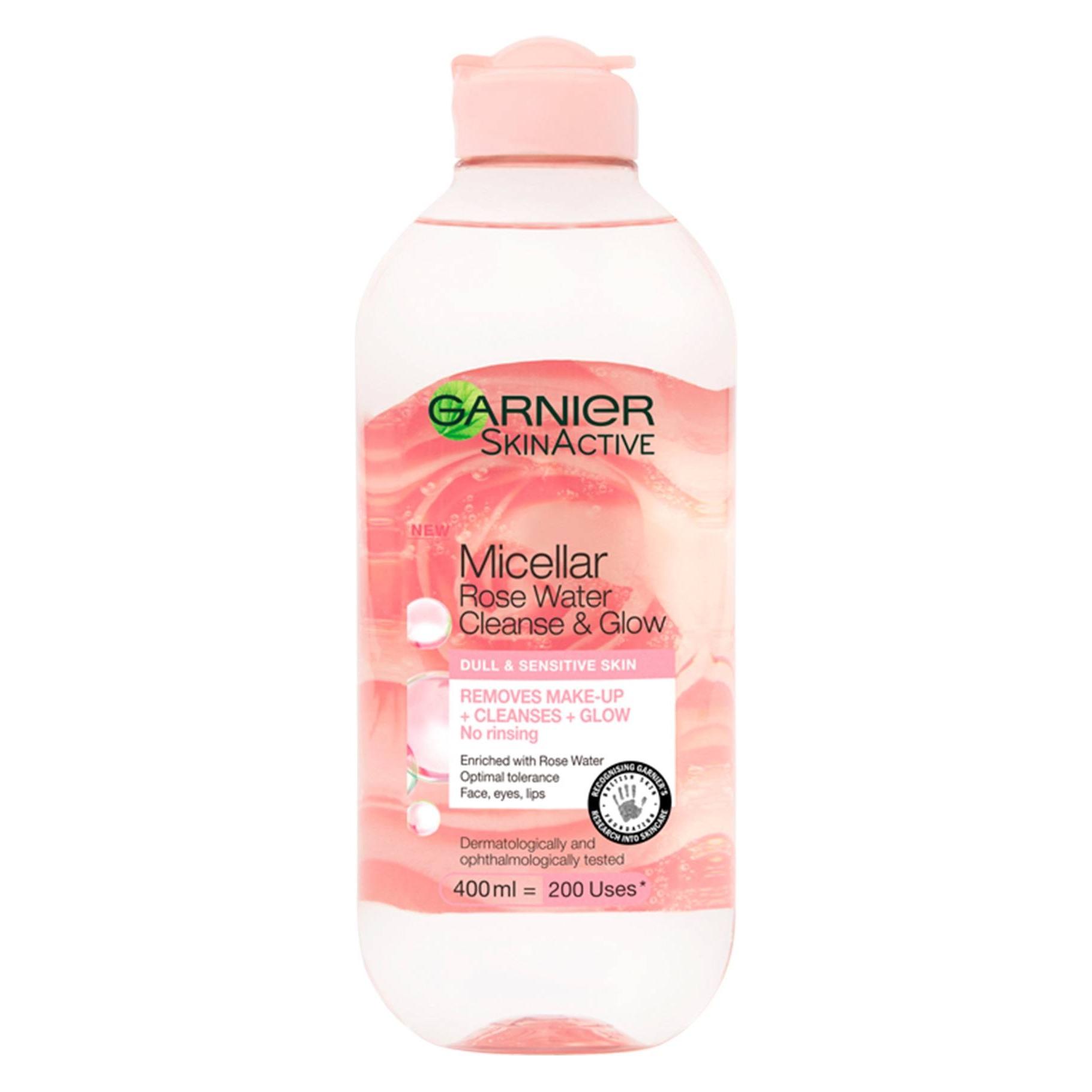Garnier Micellar Rose Water for Dull Skin 400ml (Gesichtswasser, Mizellenwasser, 400 ml) (42443282)