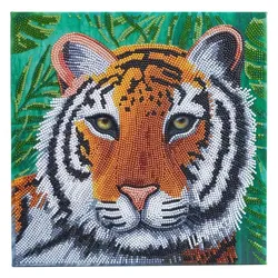 Craft Buddy Leinwandbild Tiger 30x30 cm