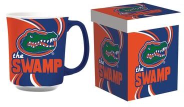 Evergreen University of Florida, 14 oz Ceramic Coffee Mug w/ Gift Box