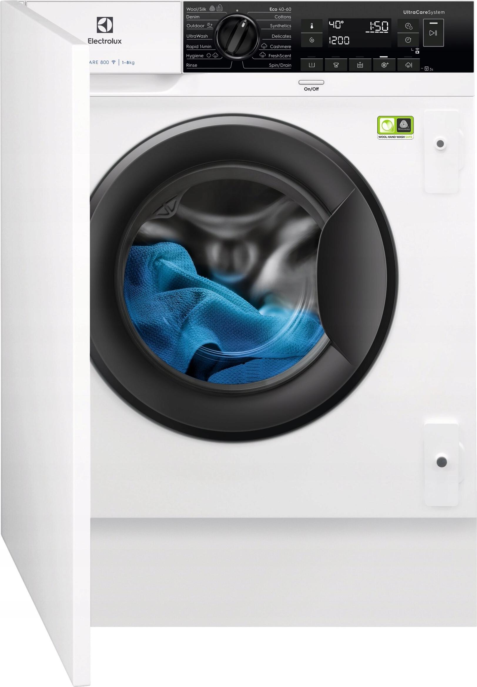 Electrolux EW8F348SCI, Frontlader, 8 kg, B, 68 dB, 1351 RPM, A