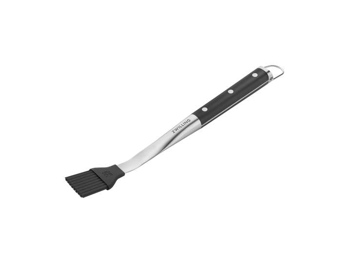 Zwilling Pince à barbecue Zwilling BBQ+ silicone 41 cm Noir-acier inoxydable