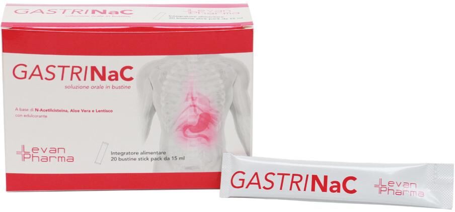 LEVANPHARMA Srl GASTRINAC, 20 Stick Pack da 15 ml