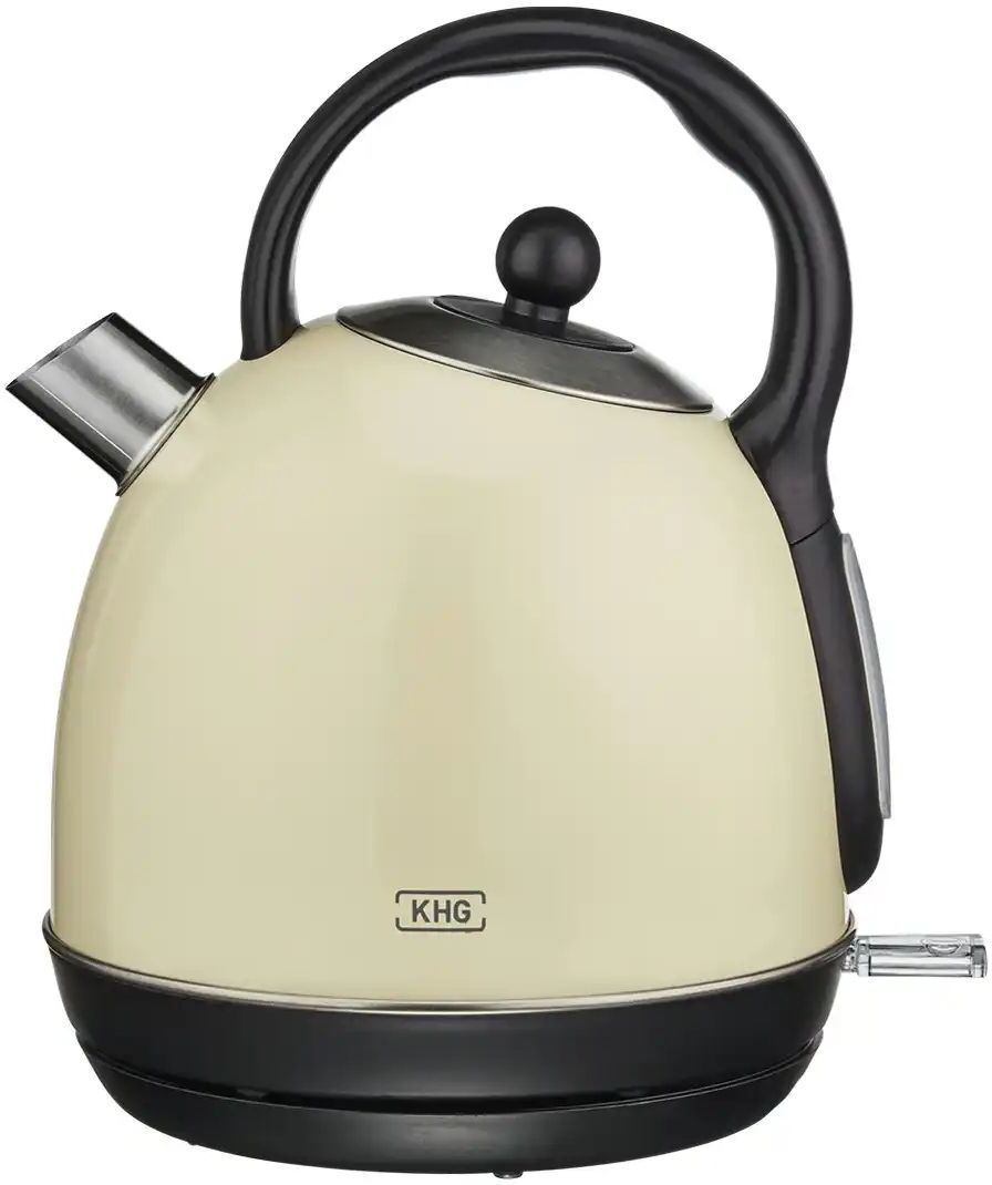 KHG Wasserkocher  WK-1711 (C) ¦ creme ¦ Kunststoff,Metall lackiert,Edelstahl ¦