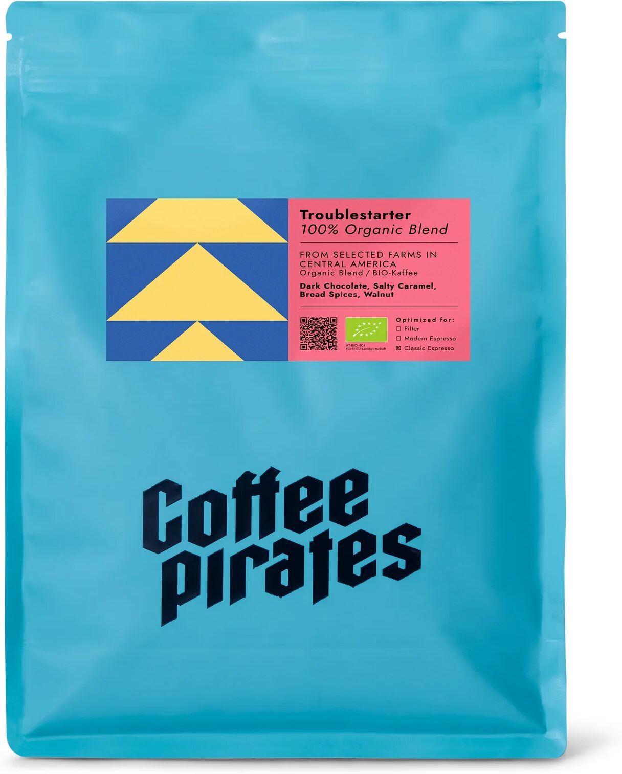 Coffee Pirates - Troublestarter Bio Espresso - Intensität: 5/6