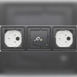 Gira AP-Gehäuse 3 Module 1x3 5503902