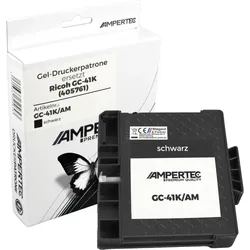 Kompatible Gel Cartridge ersetzt Ricoh GC-41K schwarz