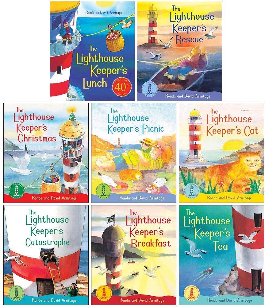 Scholastic The Lighthouse Keepers Series Collection 8 Books Set