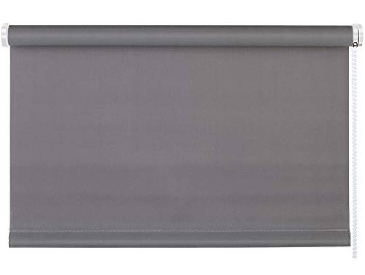 Nicht Zutreffend Verdunklungsrollo Seitenzugrollo Klemmrollo Grau 60x150 cm Polyester