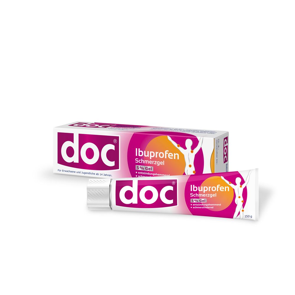 DOC Ibuprofen Schmerzgel 5% 150 g Gel