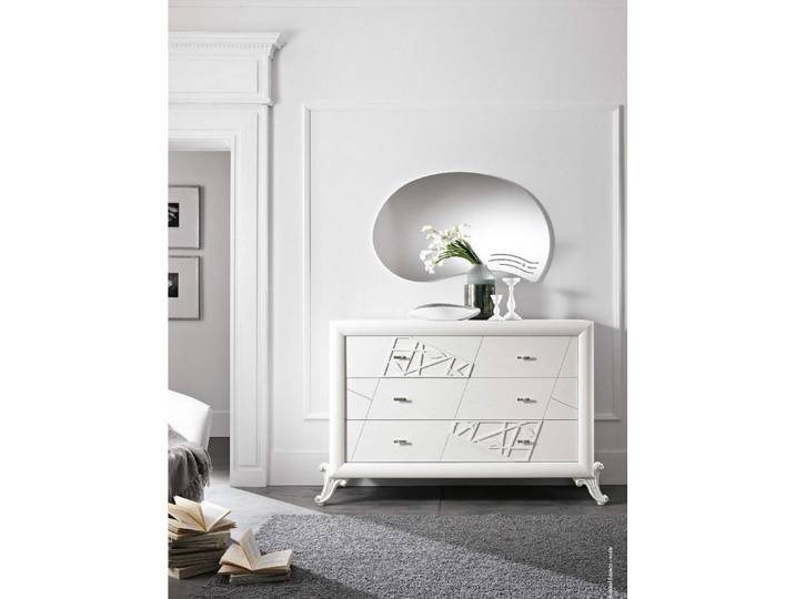 JVmoebel Kommode Massives Holzsideboard mit Soft-Close-Funktion und eleganten Füßen (1 St), Made in Europa