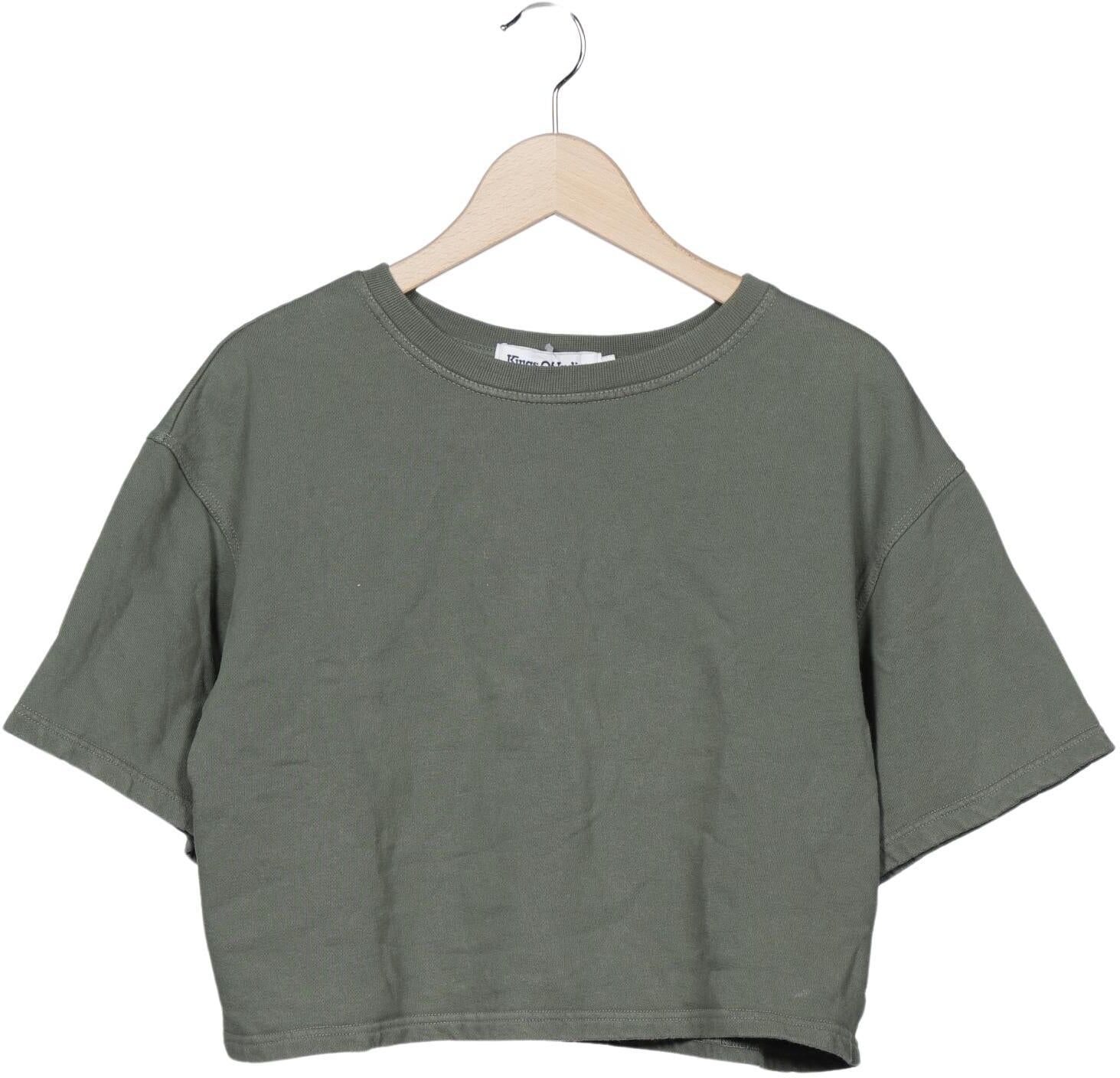 Kings of Indigo Damen Sweater, Grün, Gr. S, Baumwolle - Second Hand