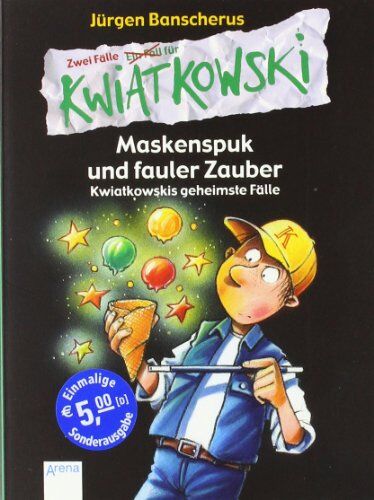 Jürgen Banscherus - Maskenspuk und fauler Zauber - Kwiatkowskis geheimste Fälle: Zwei Fälle für Kwiatkowski - Preis vom 30.09.2026 09:01:18 h