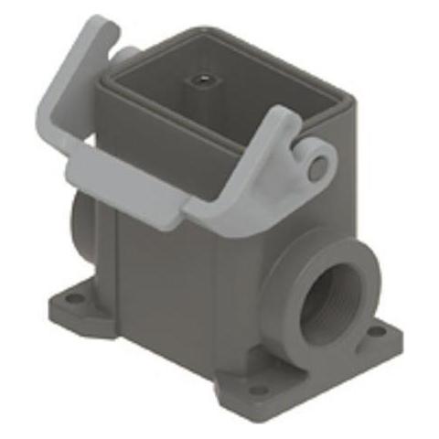ILME Sockelgehäuse hoch TMAP 06 L25 Gr.44.27 T-Type Ku. 1Bügel 1xM25 seitl. (TMAP06L25)
