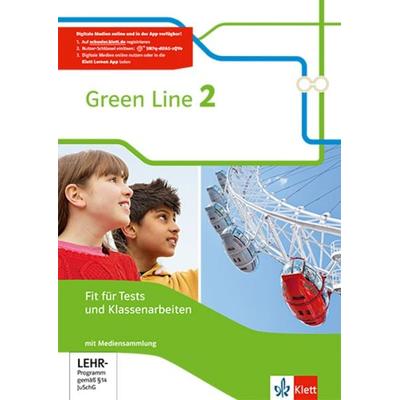 Green Line 2. Fit für Tests und Klassenarbeiten mit Lösungsheft und Mediensammlung. Neue Ausgabe., Set von , Klett Schulbuchverlag, 978-3-12-834227-6