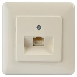 ISDN 1X8-4RSU - ISDN Anschlussdose, mit Widerstand, Unterputz