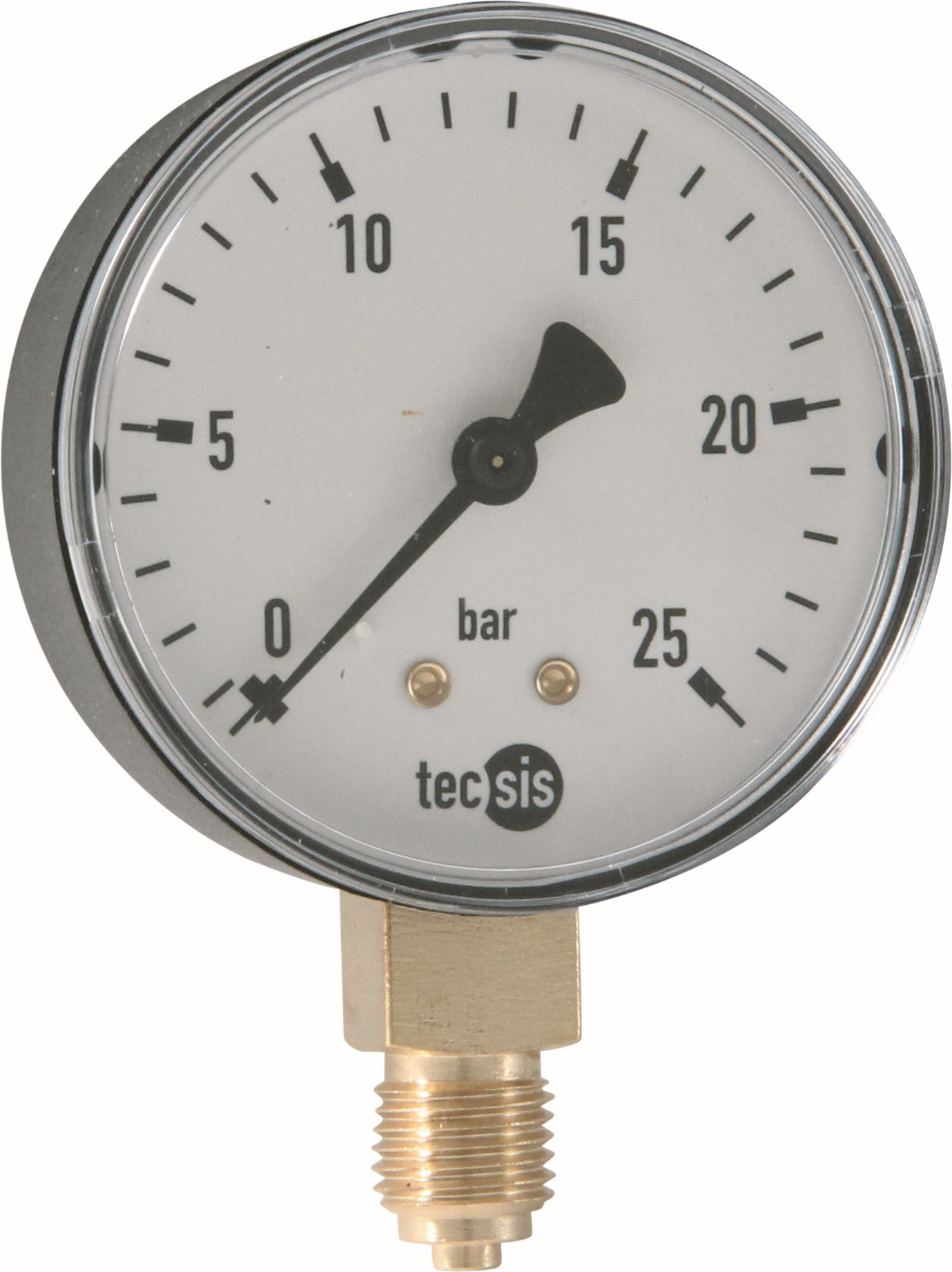 Syr - Sasserath Manomètre 2000.00.907 G 2000 / 4, 1930 -25 bar, avec connexion verticale