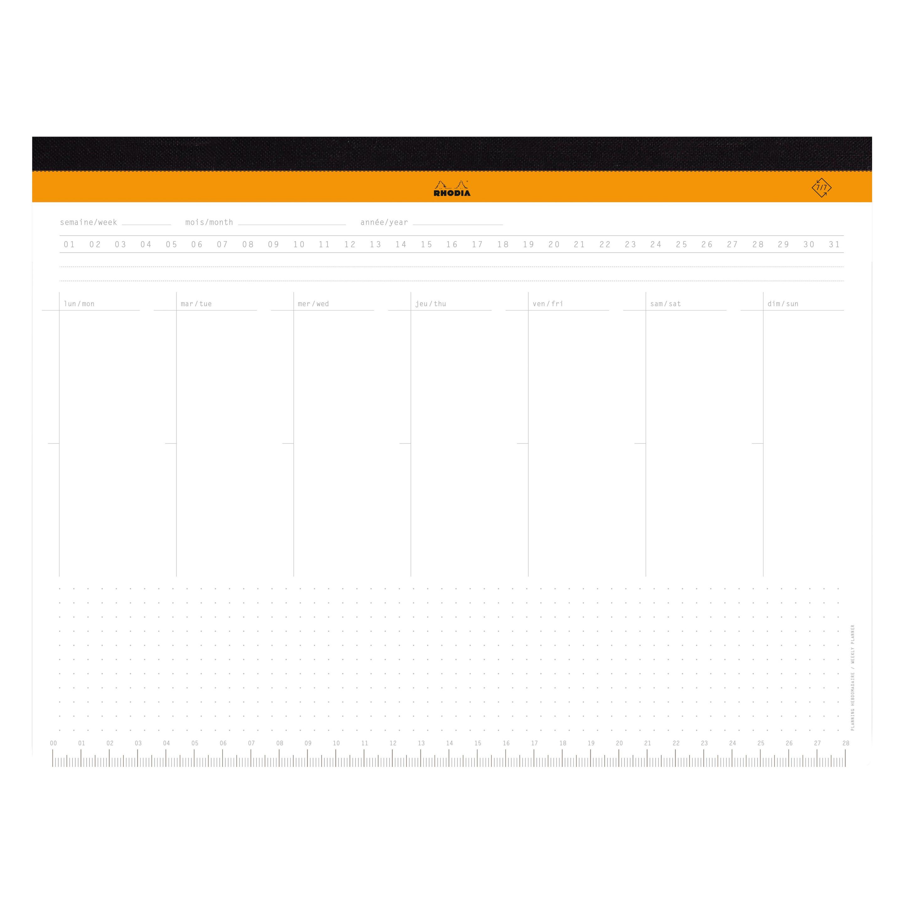 Rhodia Diaries and time management (29.70 x 22.20 cm) (194040C)
